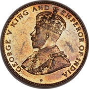 2 Cents - George V obverse image