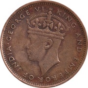 2 Cents - George VI obverse image