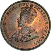 5 Cents - George V obverse image