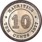 10 Cents - Victoria reverse image