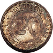 20 Cents - Victoria reverse image