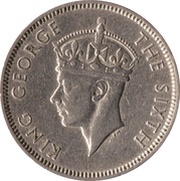 ½ Rupee - George VI obverse image