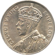 1 Rupee - George V obverse image