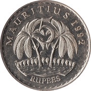 5 Rupees reverse image