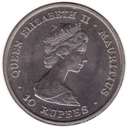 10 Rupees - Elizabeth II Royal Wedding obverse image