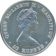 10 Rupees - Elizabeth II FAO - World Food Day obverse image