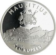 10 Rupees Mauritius Chamber of Commerce and Industry obverse image