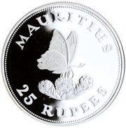 25 Rupees - Elizabeth II Conservation reverse image