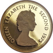 1000 Rupees - Elizabeth II Mauritius Flycatcher obverse image