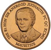 1000 Rupees "Dodo" Gold Bullion obverse image