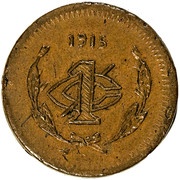 1 Centavo reverse image