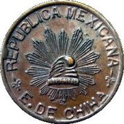 5 Centavos Constitutionalist Army obverse image