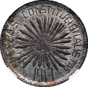 50 Centavos Hidalgo del Parral, reeded edge obverse image