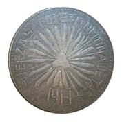 50 Centavos Hidalgo del Parral, plain edge obverse image