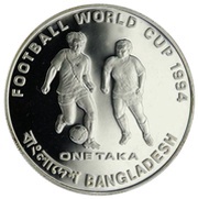 1 Taka World Cup Soccer reverse image