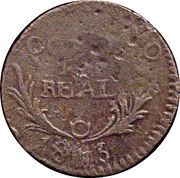 ⅛ Real "Octavo" Royalist Coinage reverse image