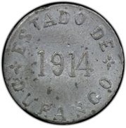1 Centavo Estado de Durango obverse image