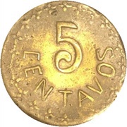 5 Centavos Estado de Durango reverse image