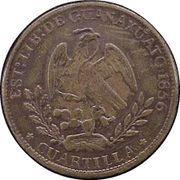 ¼ Real "Quarto/Quartilla" obverse image