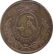 ¼ Real "Quarto/Quartilla" reverse image