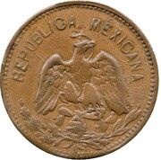 3 Centavos Emiliano Zapata obverse image