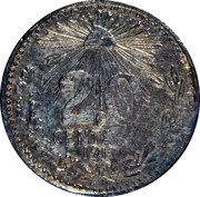 20 Centavos Cacahuatepec reverse image