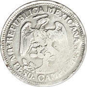 1 Peso Campo Morado obverse image