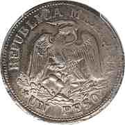 1 Peso Taxco obverse image