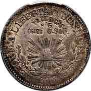 1 Peso Taxco reverse image
