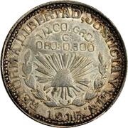 1 Peso Taxco reverse image