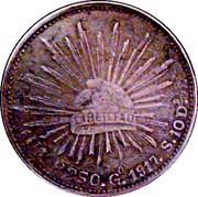1 Peso Cacahuatepec reverse image
