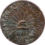 1 Centavo Army of the North obverse image