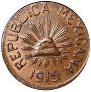2 Centavos Army of the North obverse image