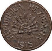 5 Centavos Army of the North obverse image