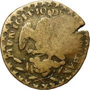 ⅛ Real "Octavo" Countermarked obverse image