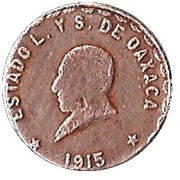 1 Centavo Provisional Government obverse image