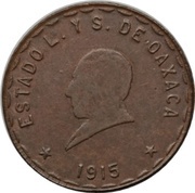 10 Centavos Provisional Government obverse image