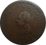 20 Centavos Provisional Government obverse image