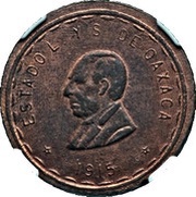 20 Centavos Provisional Government obverse image