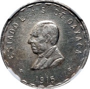 1 Peso Provisional Government obverse image