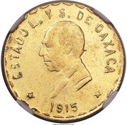 10 Pesos Provisional Government obverse image