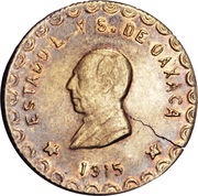20 Pesos Provisional Government obverse image