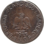 20 Centavos Chiconcuatla obverse image