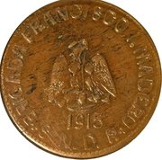 20 Centavos Chiconcuatla obverse image