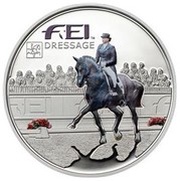 5 Diners Equestrian Dressage, Andorra, 2013 reverse image