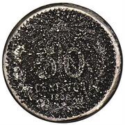 50 Centavos Buelna / Carrasco - Cast Coinage reverse image