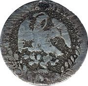 1 Peso Buelna / Carrasco - Countermarked obverse image