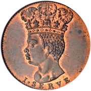 ½ Penny obverse image