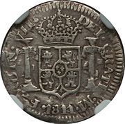 ½ Real - Fernando VII Royalist Coinage obverse image