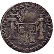 ½ Real - Fernando VII Royalist Coinage, Mexico, 1811-1812 reverse image